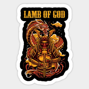 LAMB OF GOD MERCH VTG Sticker